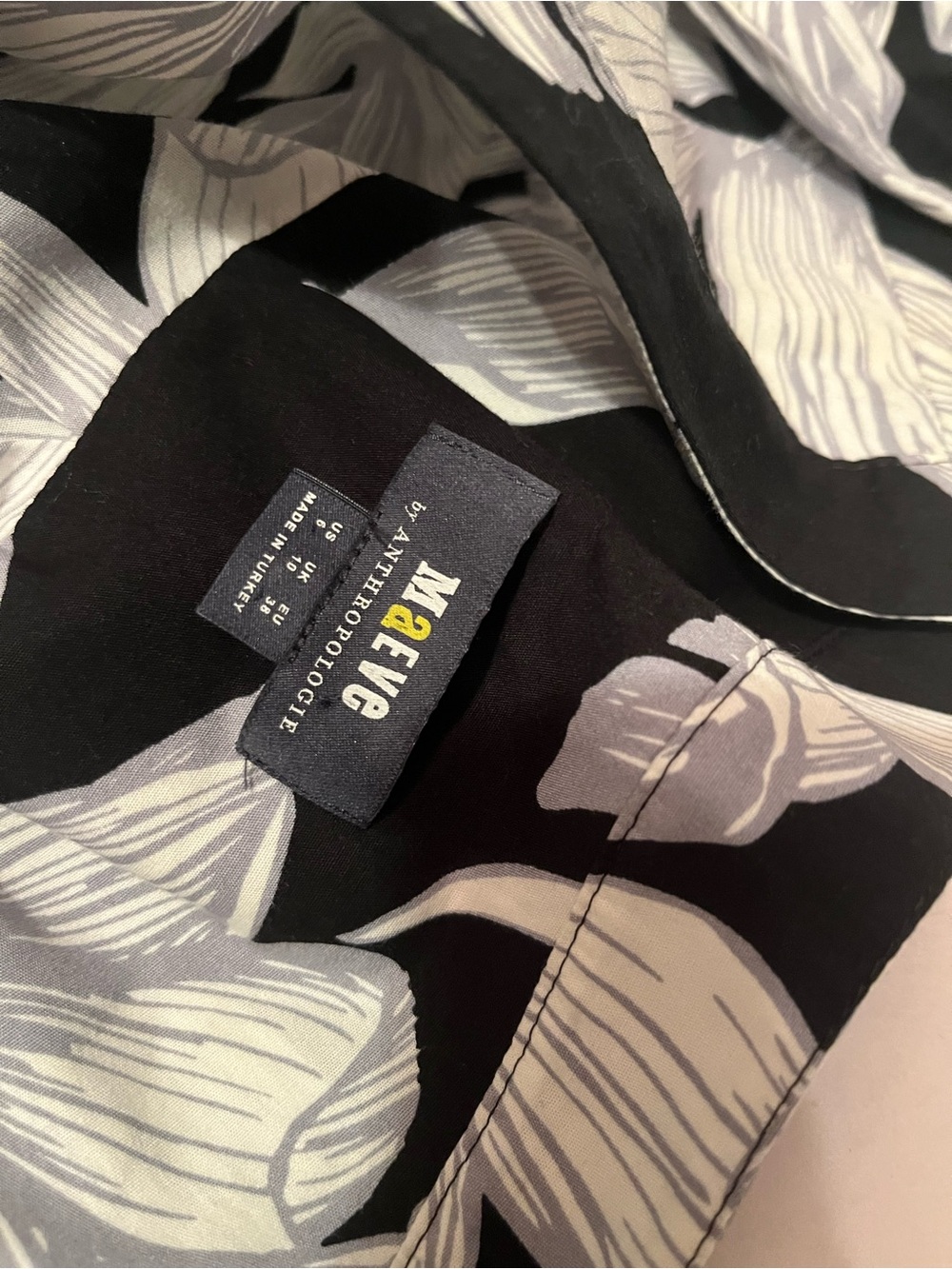 NWOT Anthropologie size 6 faux wrap midi dress - Picture 8 of 13